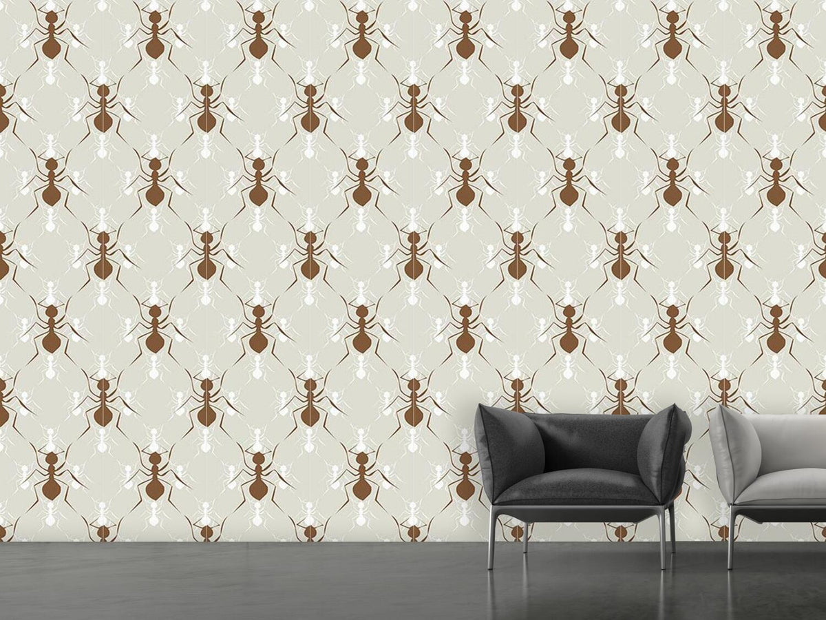 patterned-wallpaper-ants