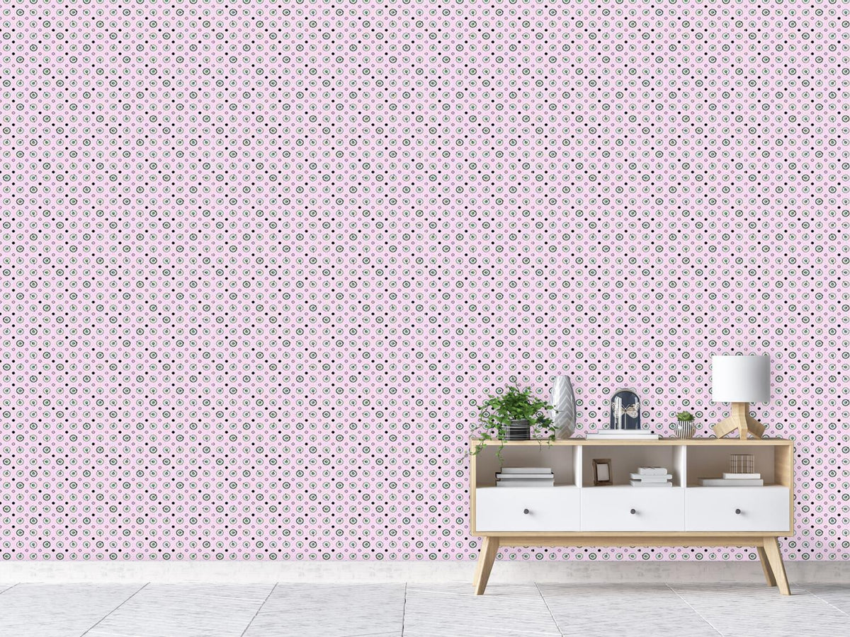 patterned-wallpaper-circles-and-dots