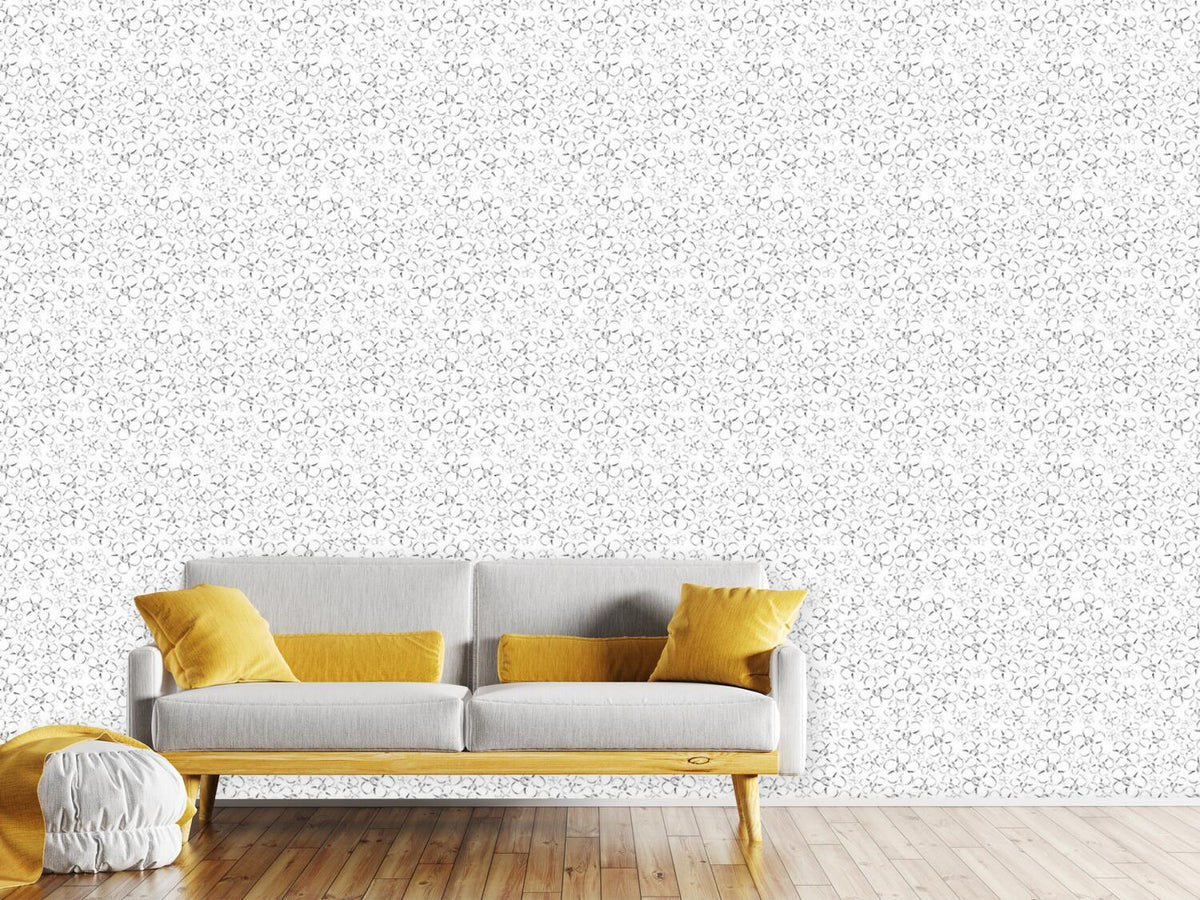 patterned-wallpaper-flower-sketches