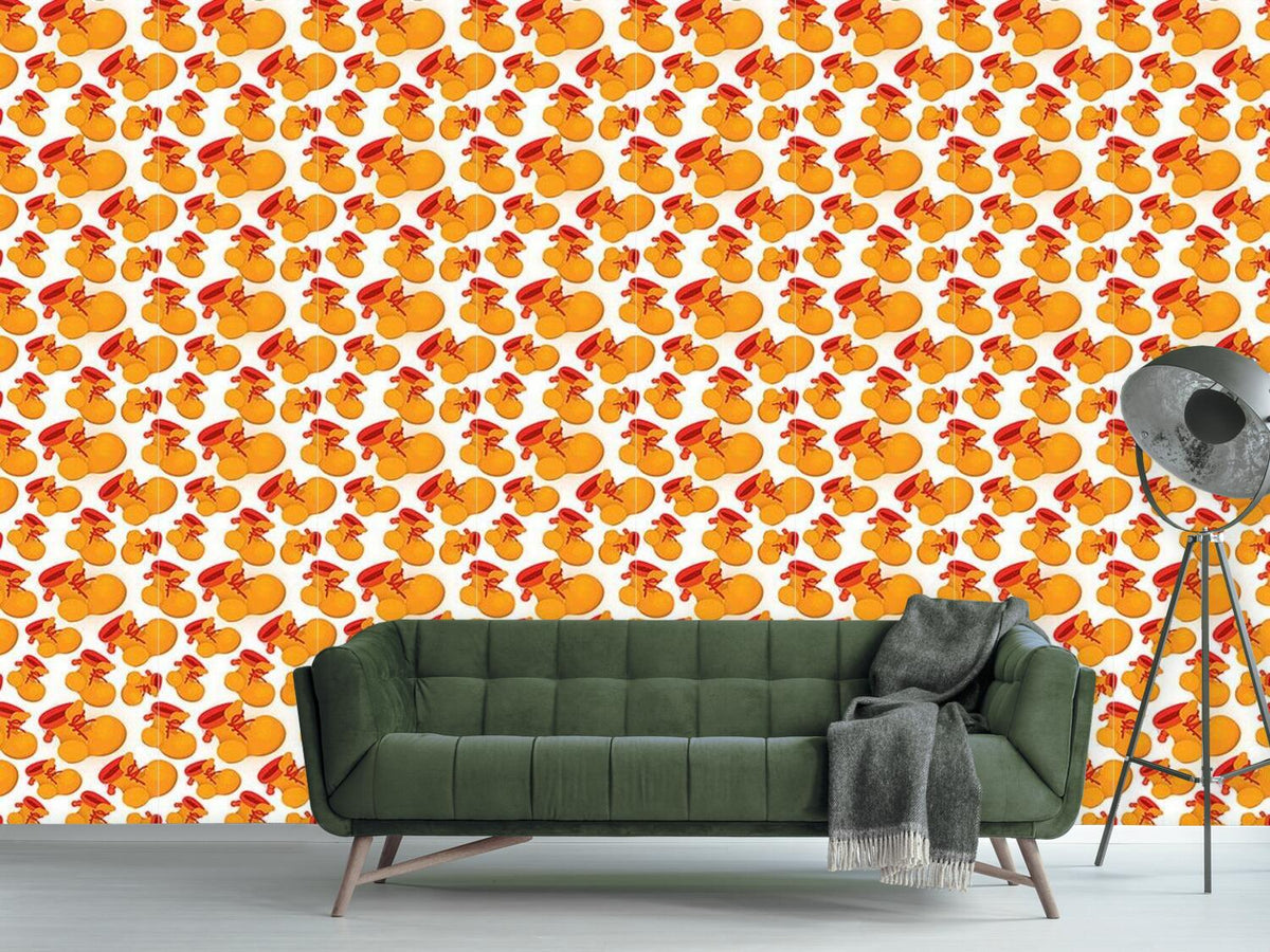 patterned-wallpaper-winter-boots