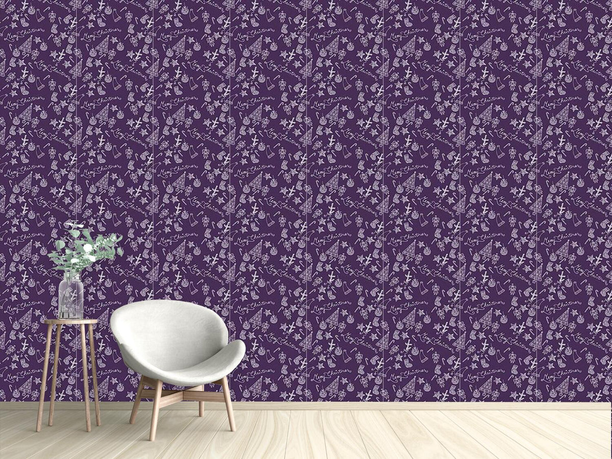 patterned-wallpaper-merry-christmas-in-lilaq