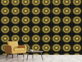 patterned-wallpaper-golden-chariot