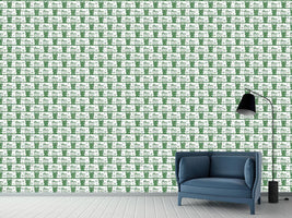 patterned-wallpaper-parcel-delivery-green