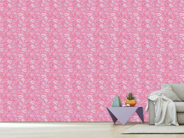 patterned-wallpaper-leafage-rose
