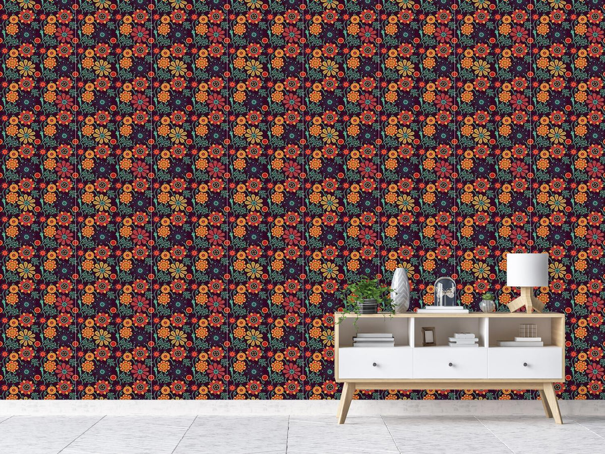patterned-wallpaper-at-night-in-irinas-garden