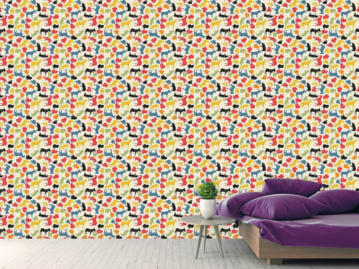 patterned-wallpaper-animals-on-our-farm