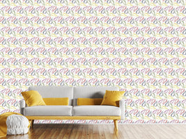patterned-wallpaper-feather-dream