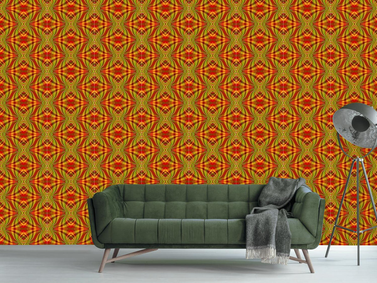 patterned-wallpaper-chequered-swirls
