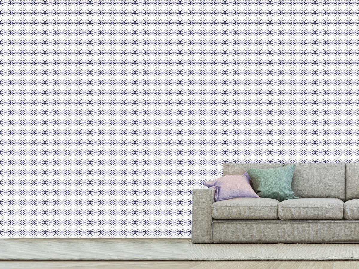 patterned-wallpaper-flower-cups