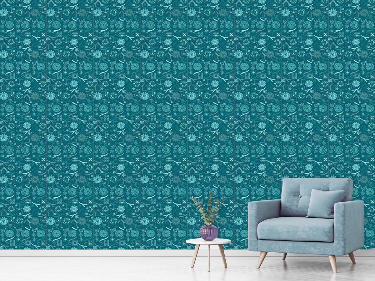 patterned-wallpaper-enchanting-christmas
