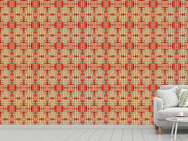 patterned-wallpaper-rough-weave