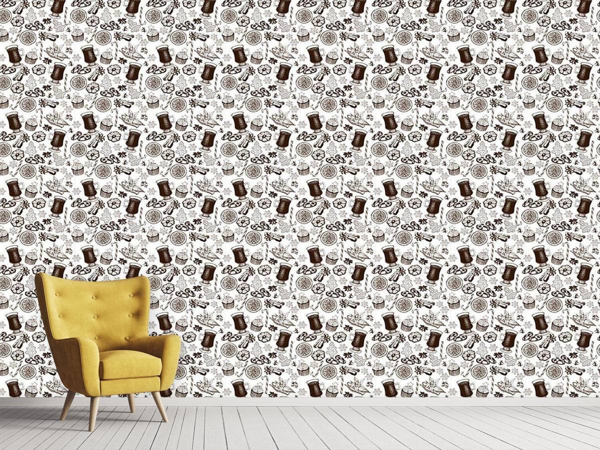 patterned-wallpaper-delicious-christmas-pleasures
