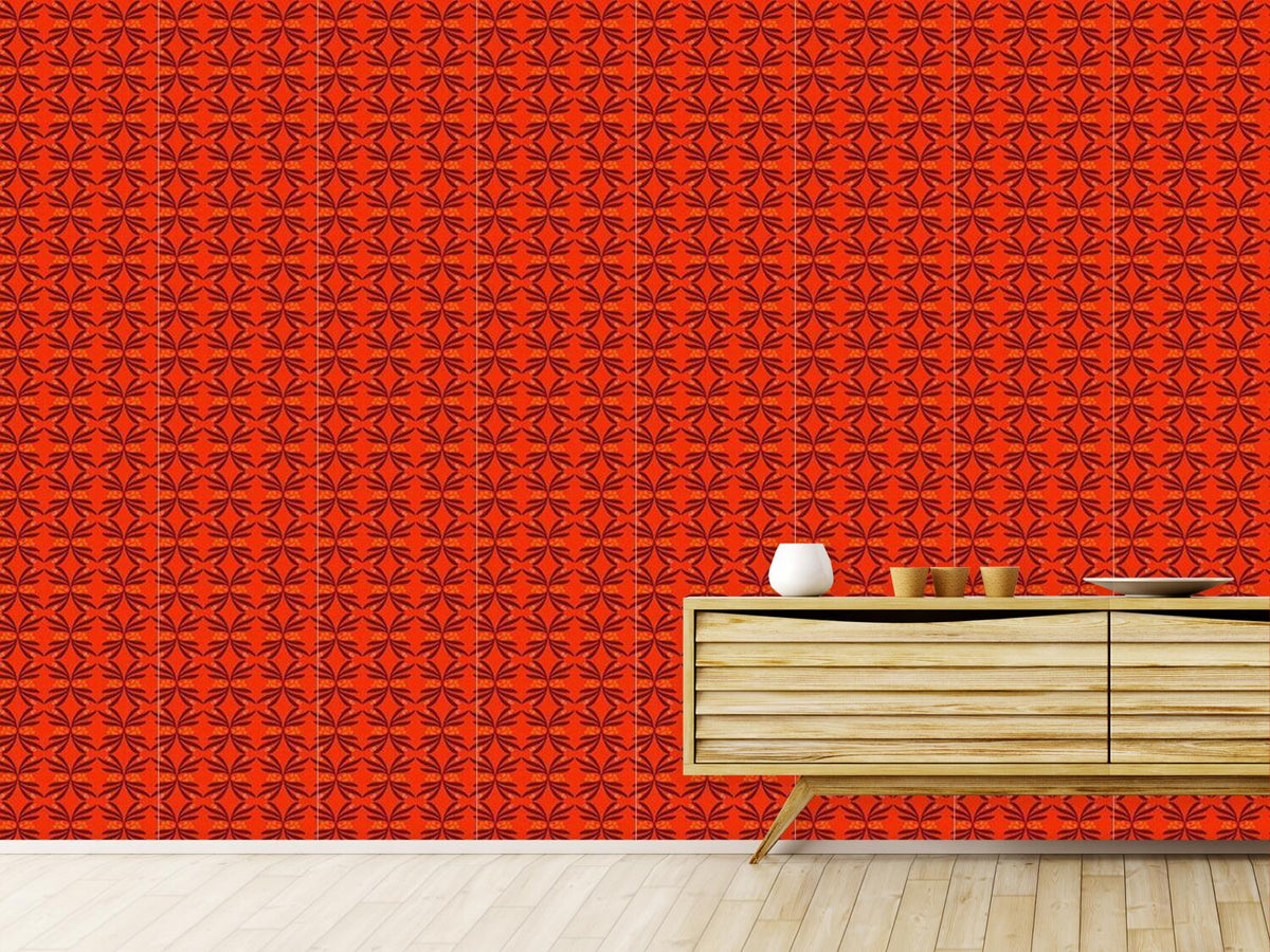 patterned-wallpaper-retro-swirls