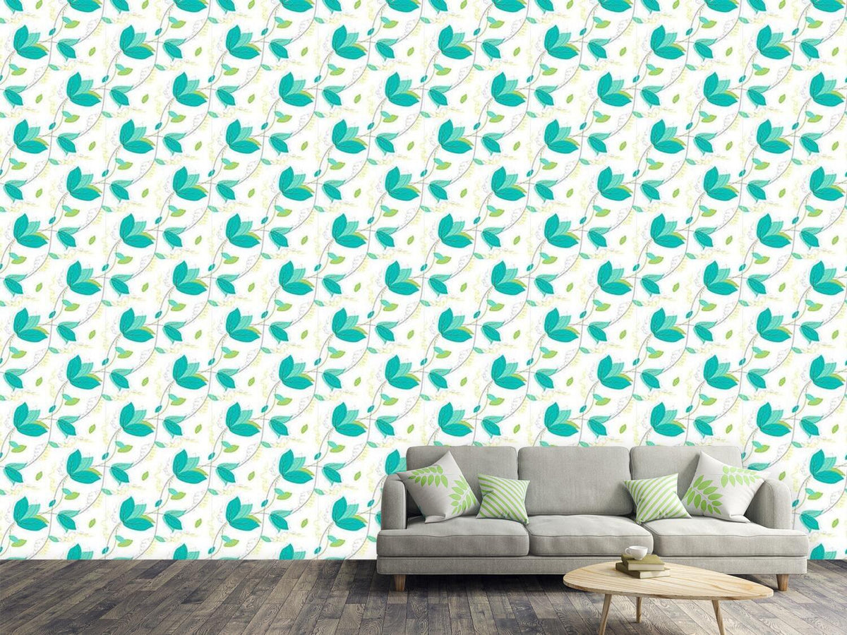 patterned-wallpaper-frail-leaves