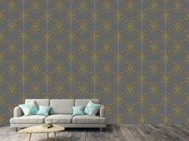 patterned-wallpaper-golden-frog