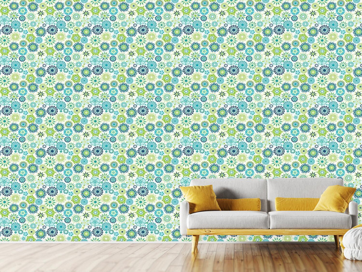 patterned-wallpaper-fresh-retro-flower-spring