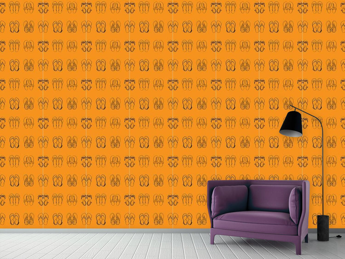 patterned-wallpaper-i-only-wear-sandals