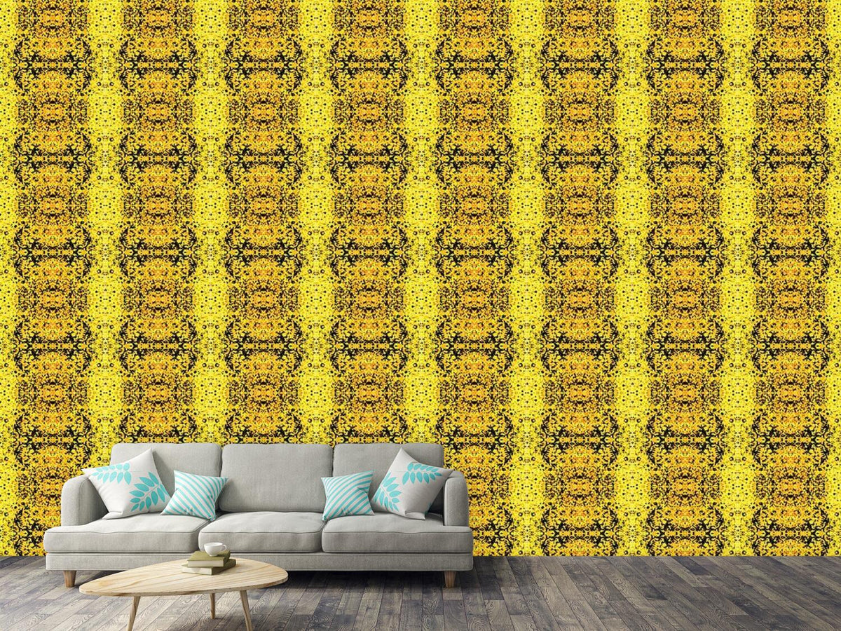 patterned-wallpaper-stained-yellow