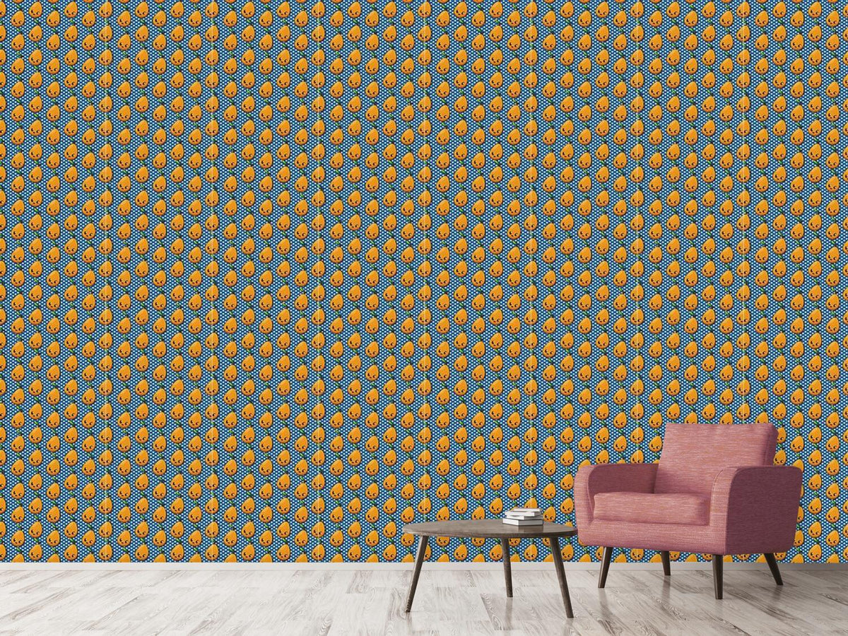 patterned-wallpaper-funny-polkadot-pear
