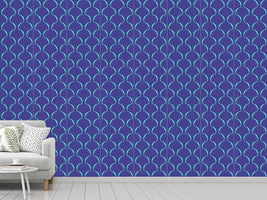patterned-wallpaper-mesh-blue