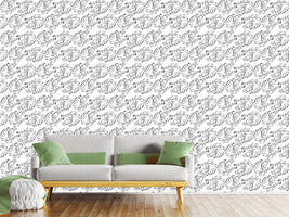 patterned-wallpaper-tiger-black-and-white