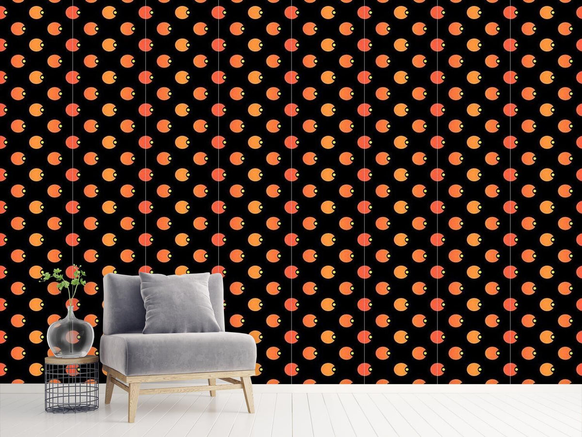 patterned-wallpaper-polka-pacman