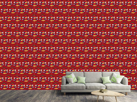 patterned-wallpaper-carillon-red