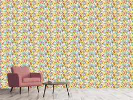 patterned-wallpaper-check-with-butterflies