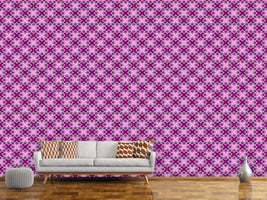 patterned-wallpaper-crossing-squares
