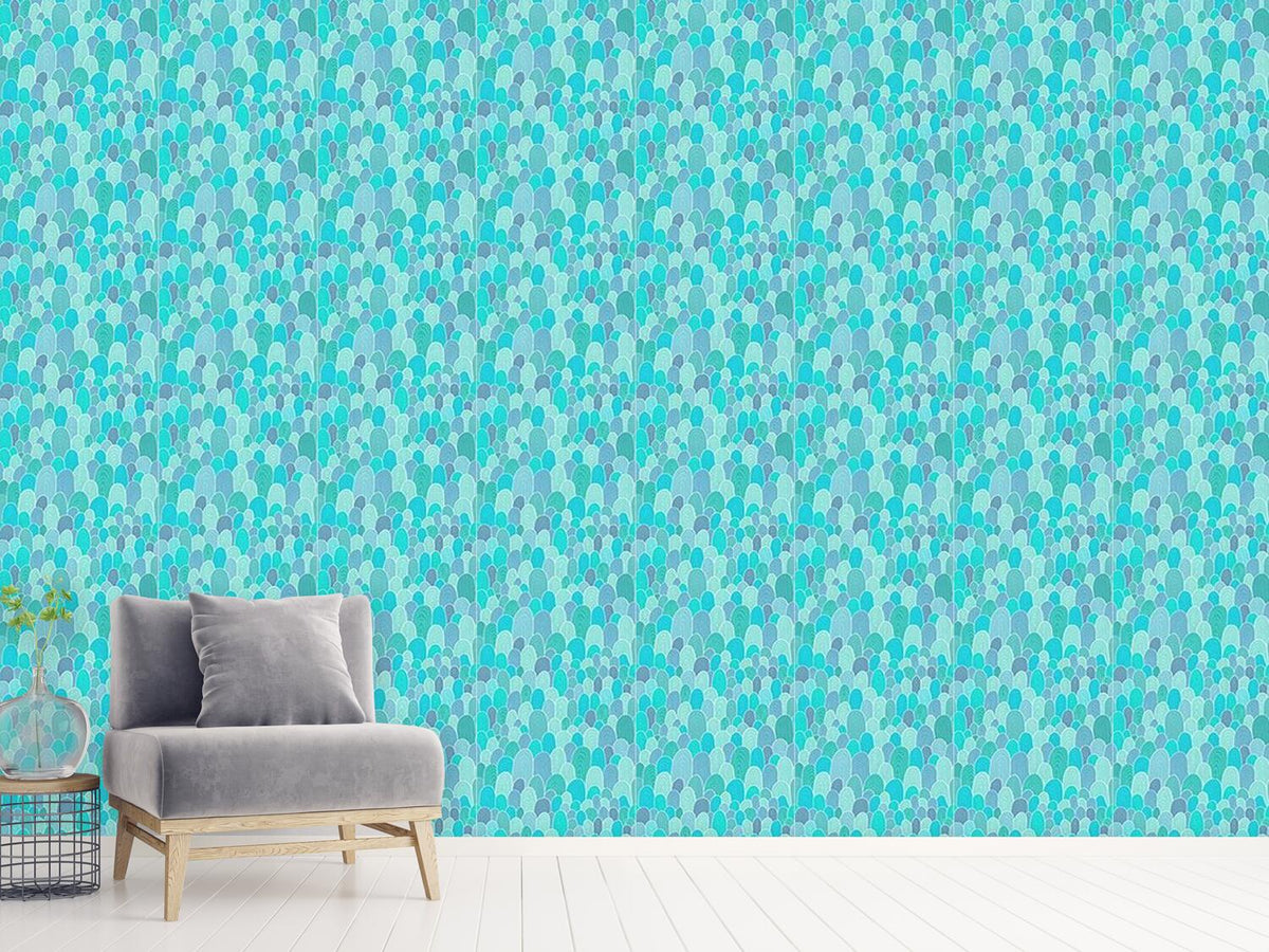 patterned-wallpaper-icy-stalagmites