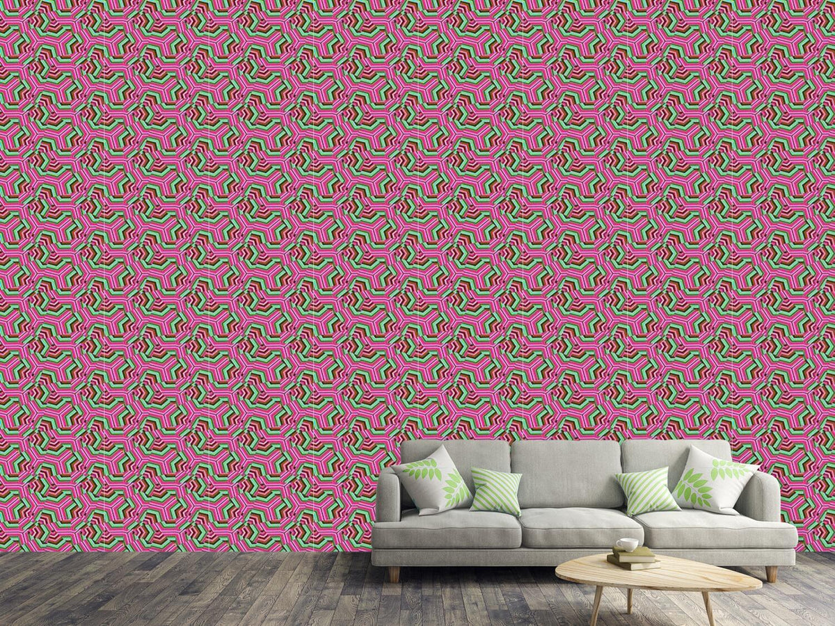 patterned-wallpaper-pop-art-triangles