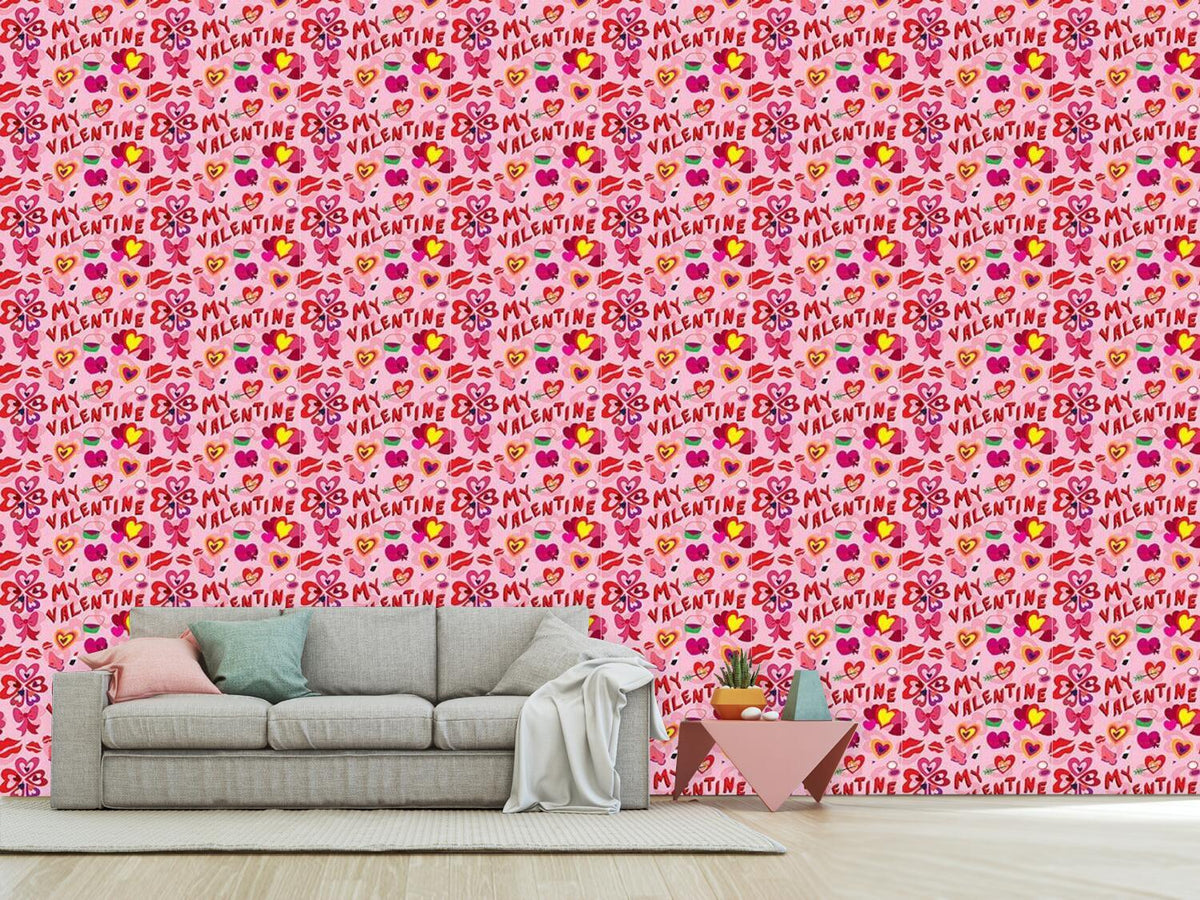 patterned-wallpaper-my-valentine