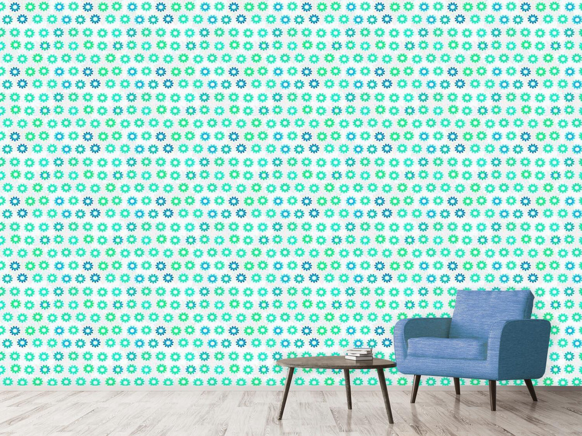 patterned-wallpaper-green-blue-gears