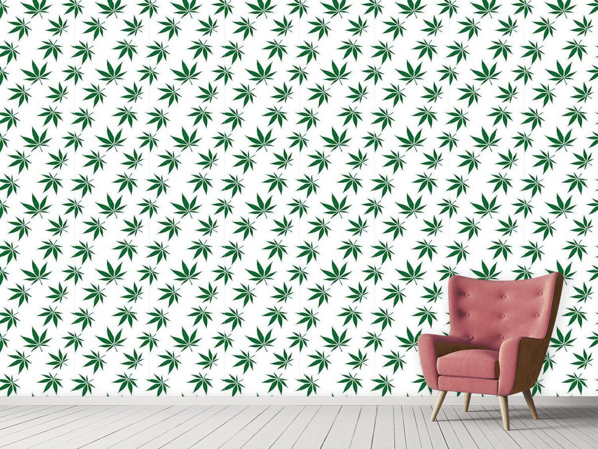 patterned-wallpaper-cannabis