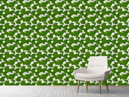 patterned-wallpaper-water-lilies
