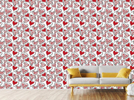 patterned-wallpaper-i-open-my-heart