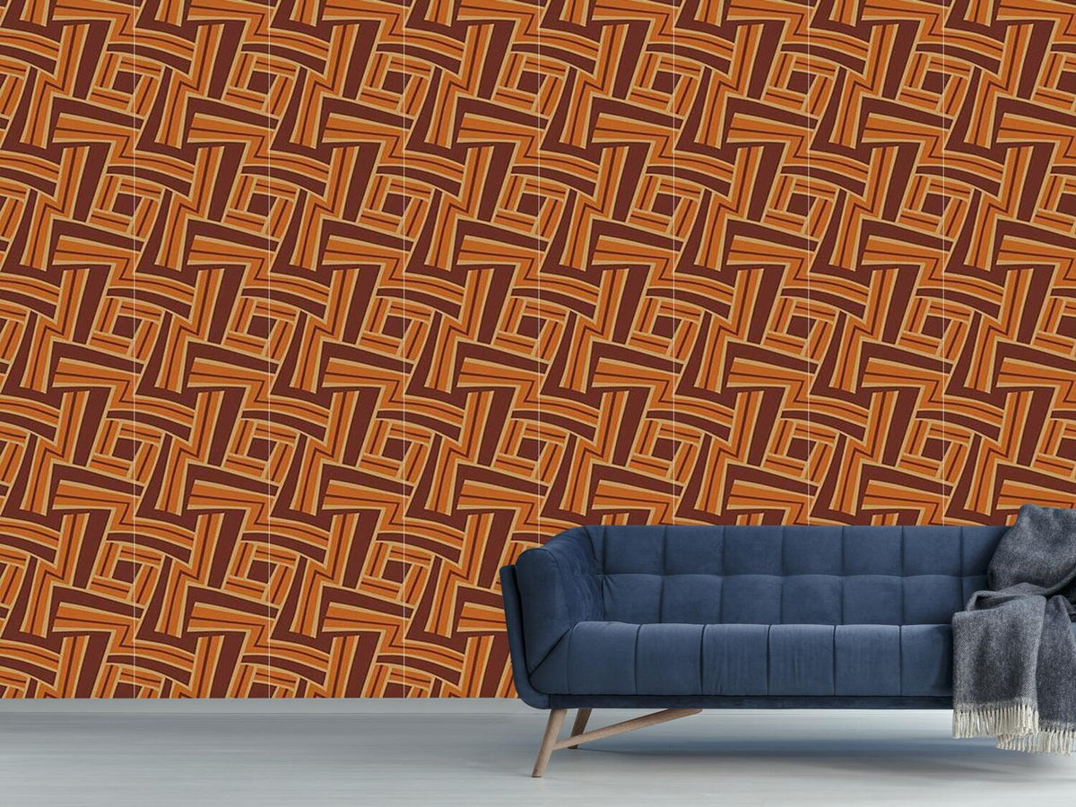 patterned-wallpaper-maze-rusty
