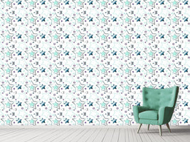 patterned-wallpaper-ice-light-in-the-snow