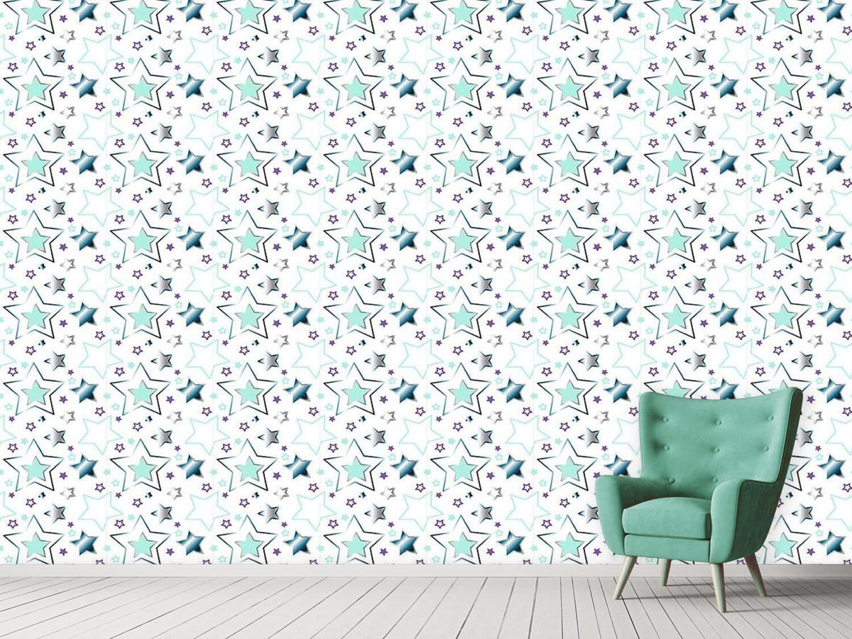patterned-wallpaper-ice-light-in-the-snow