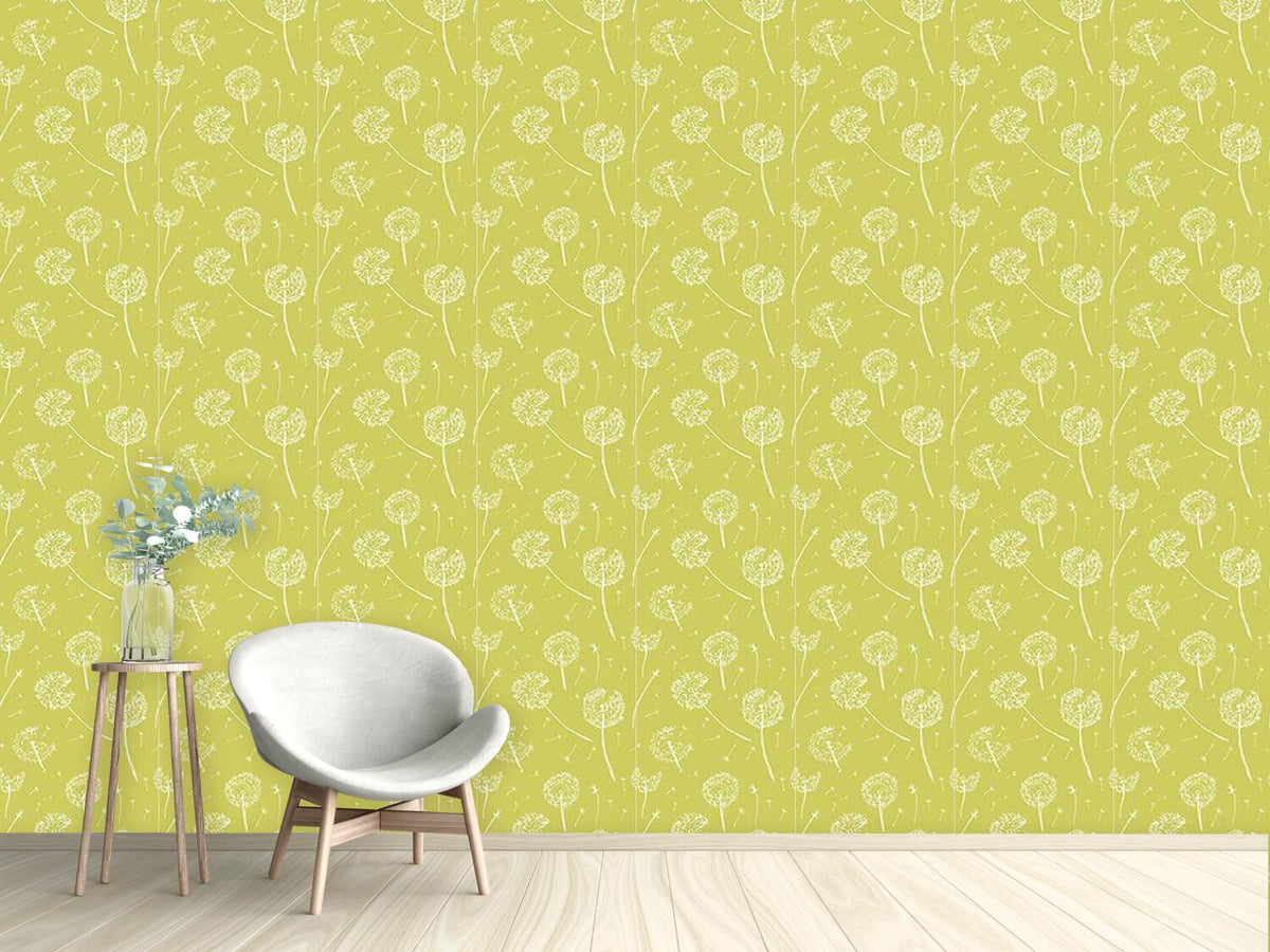 patterned-wallpaper-dandelion-fly