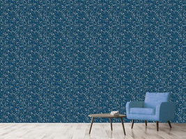 patterned-wallpaper-heart-leaf-romance-at-night