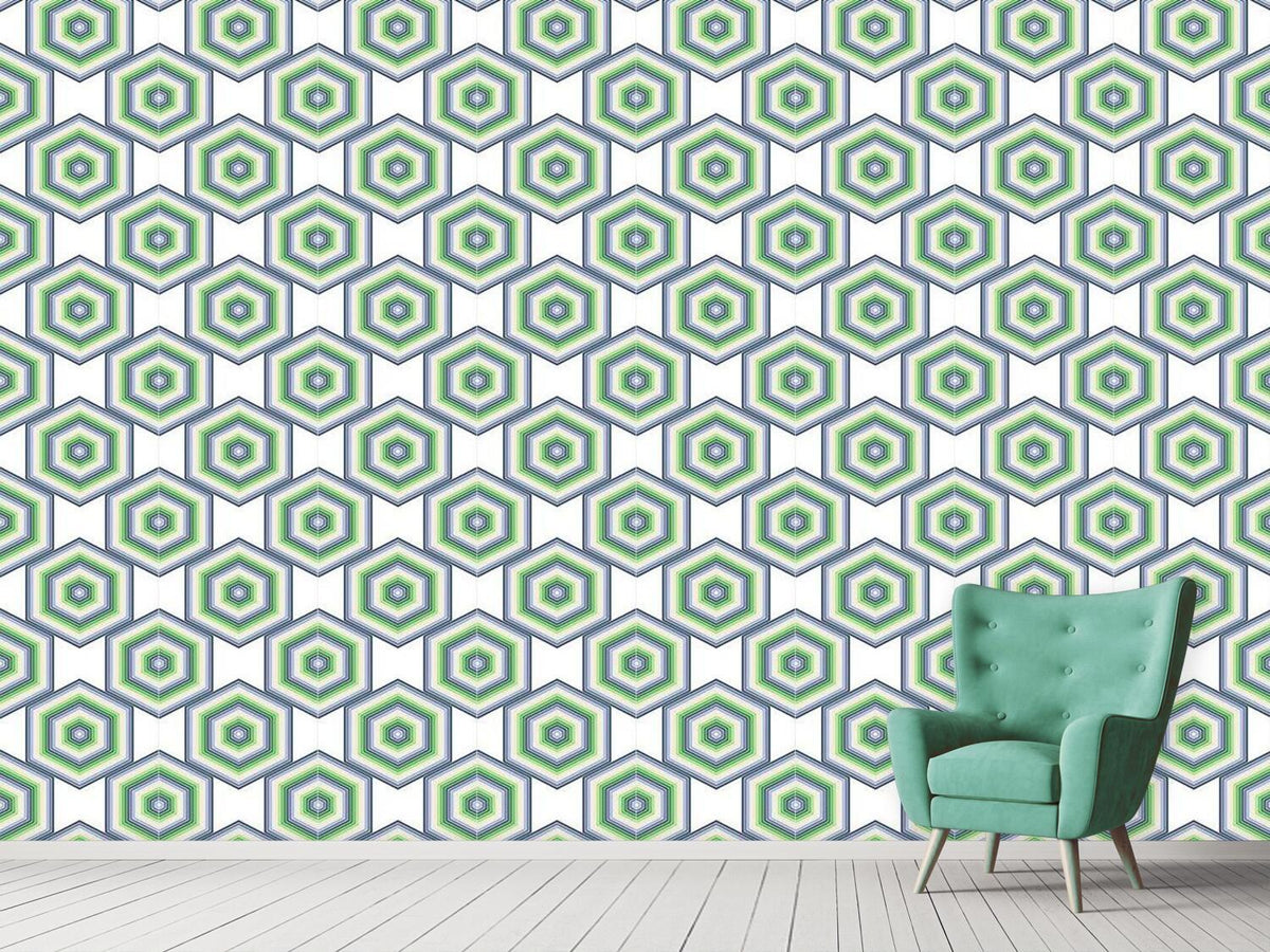patterned-wallpaper-spring-in-hexagonia