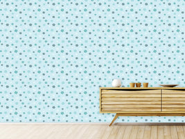 patterned-wallpaper-winter-snowflakes