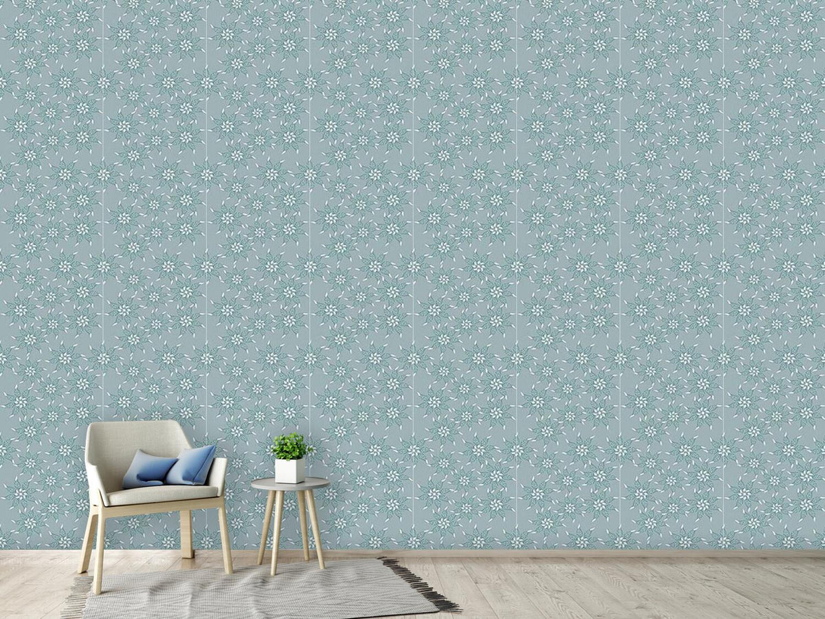 patterned-wallpaper-flowers-in-the-winter-dress
