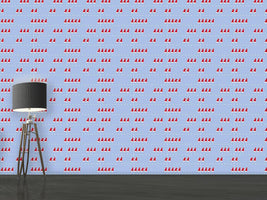 patterned-wallpaper-counting-santa-caps