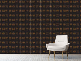 patterned-wallpaper-sandals