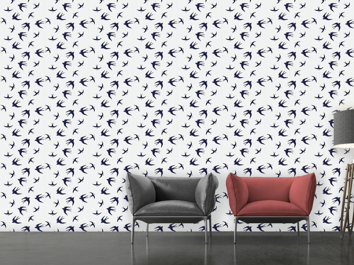 patterned-wallpaper-swallows