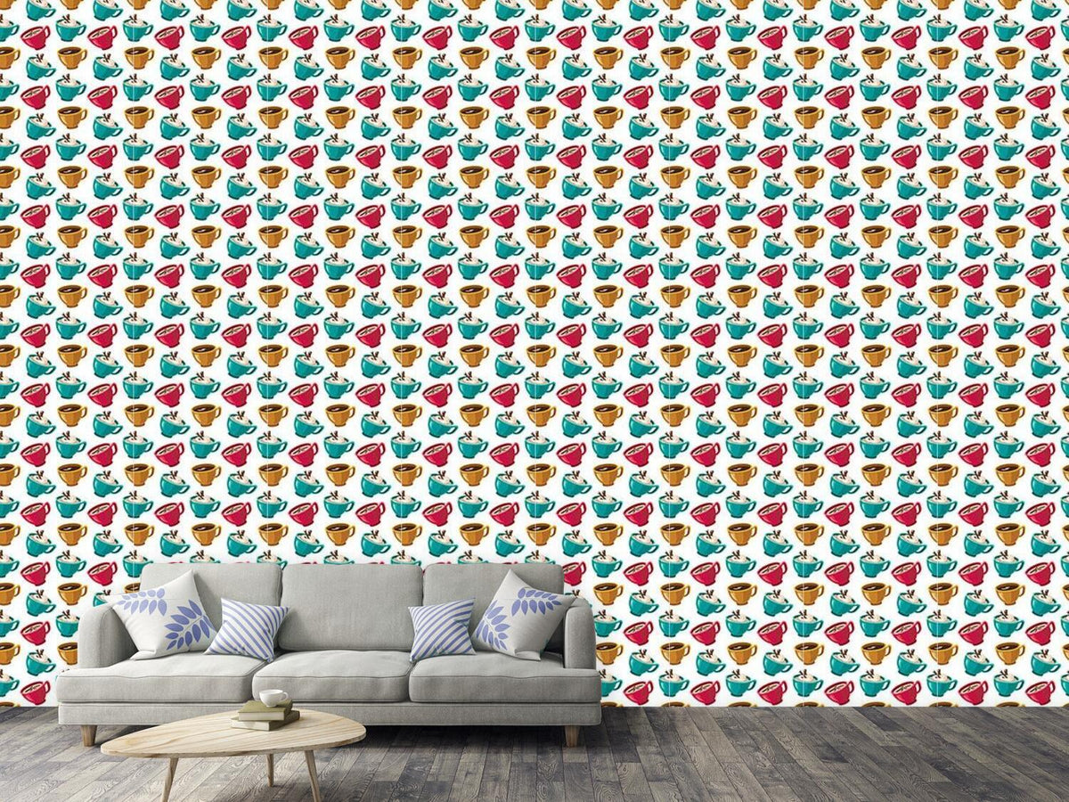 patterned-wallpaper-cup-of-coffee