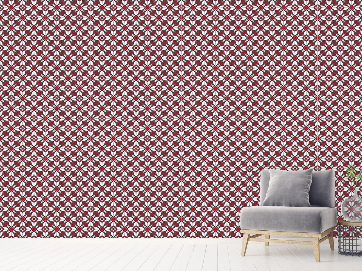 patterned-wallpaper-the-flowers-of-the-geometry