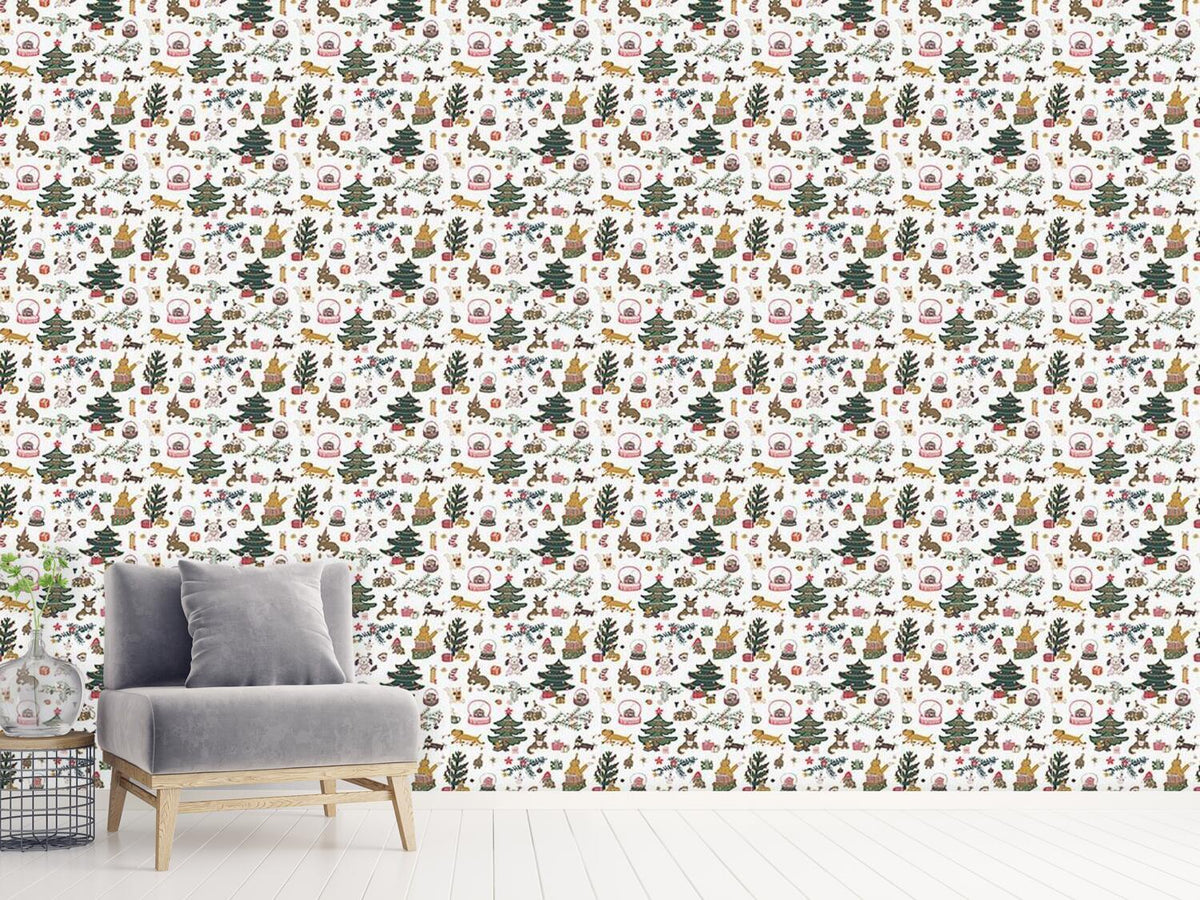 patterned-wallpaper-happy-holiday-season